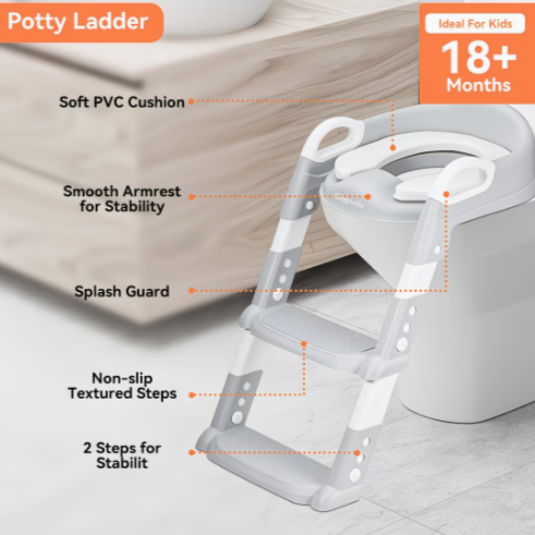 Kids Potty Training Seat with Ladder
