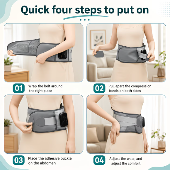 Waist Heating Massage Belt